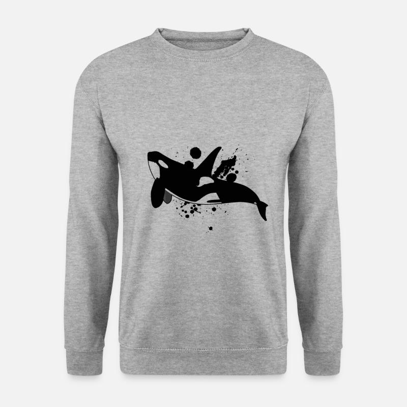 Orca - Unisex Sweatshirt - salt & pepper
