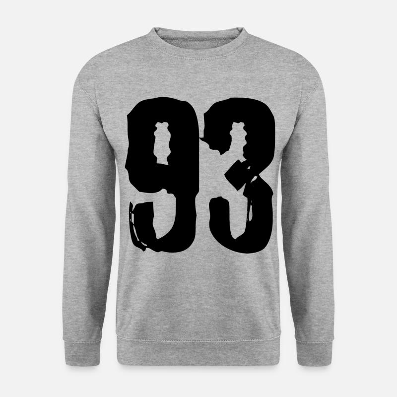 93 number jersey - Unisex Sweatshirt - salt & pepper