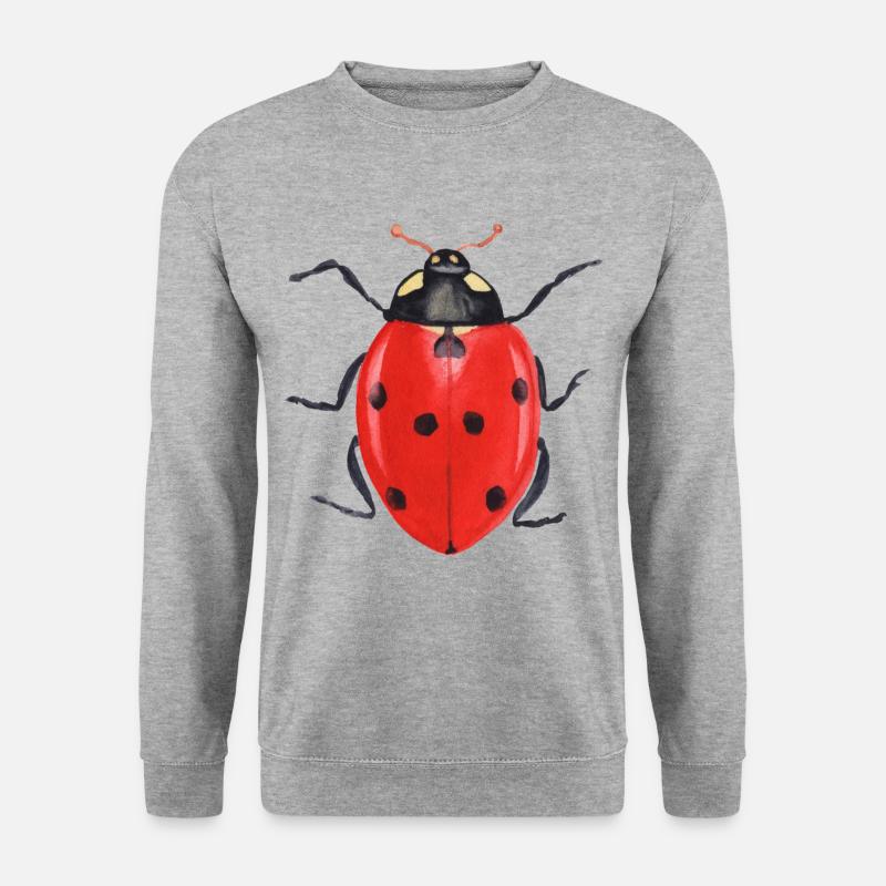 Ladybug Insects Gift Idea T-shirt - Unisex Sweatshirt - salt & pepper