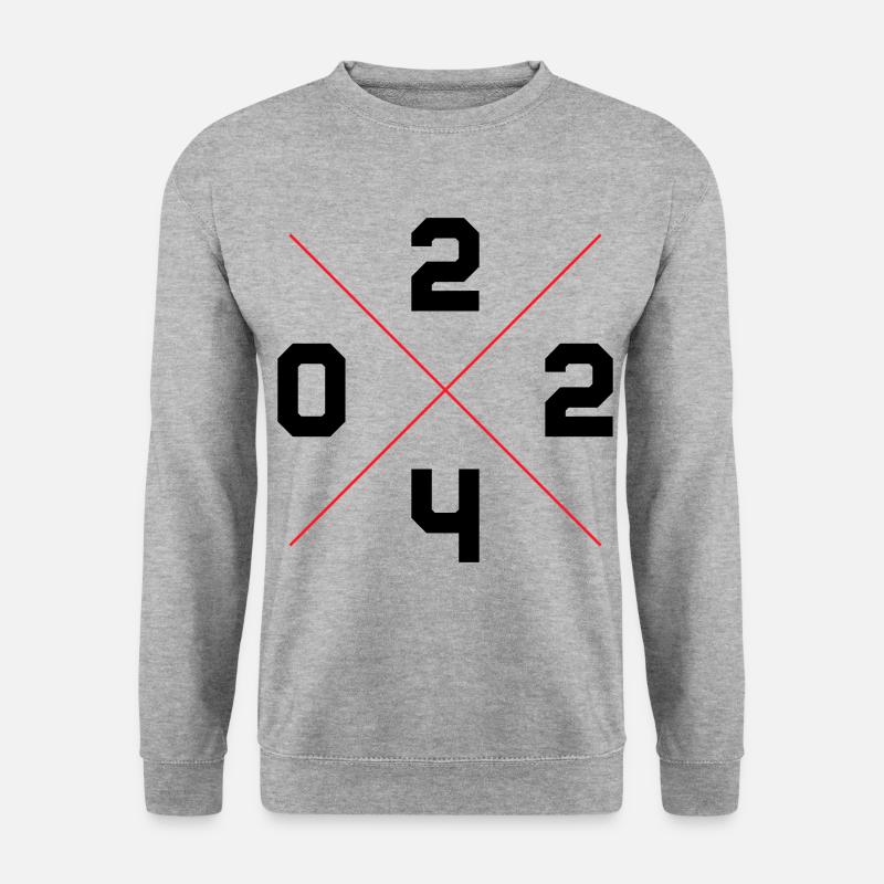 Ligne de l’année 2024 - Sweat-shirt Unisexe - gris chiné