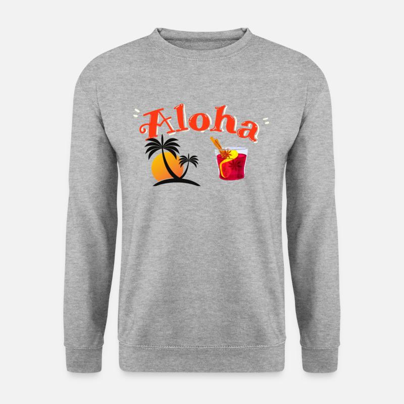 P a r a d i s e - Sweat-shirt Unisexe - gris chiné