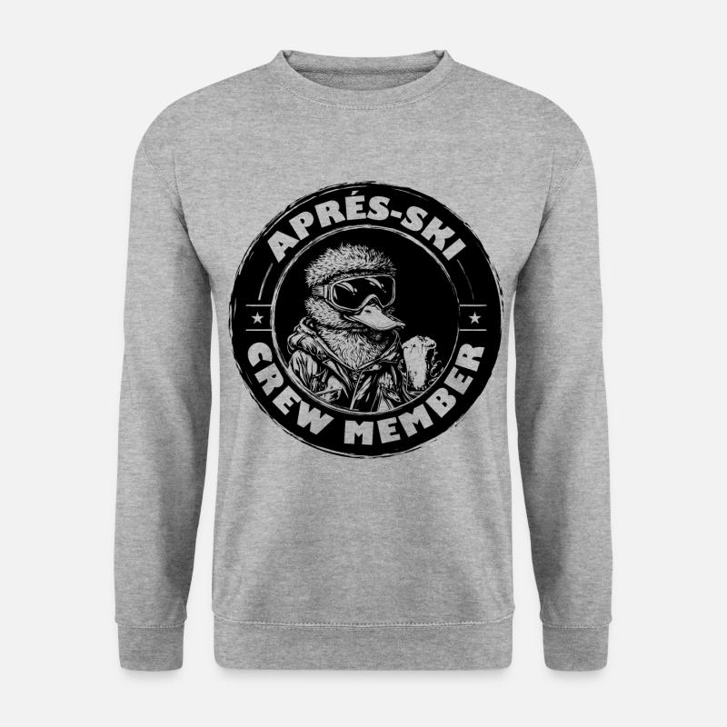 Duck Après Ski Team Saying - Unisex Sweatshirt - salt & pepper