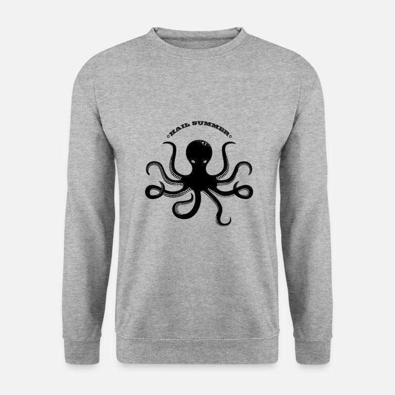 Hail Summer - Unisex Pullover - Weißgrau meliert