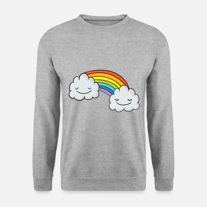 rainbow - Unisex Sweatshirt - salt & pepper