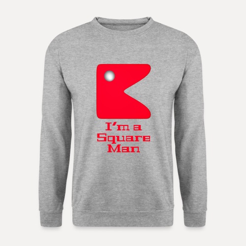 Square man red - Unisex Sweatshirt