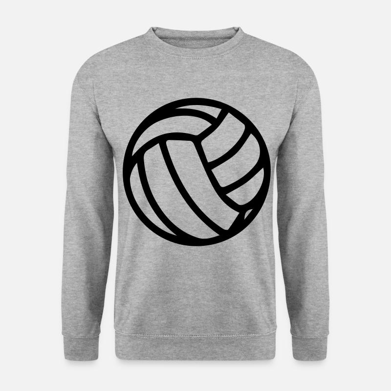 Volley-ball - Sweat-shirt Unisexe - gris chiné