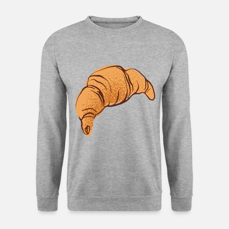 Croissant - Unisex Sweatshirt - salt & pepper