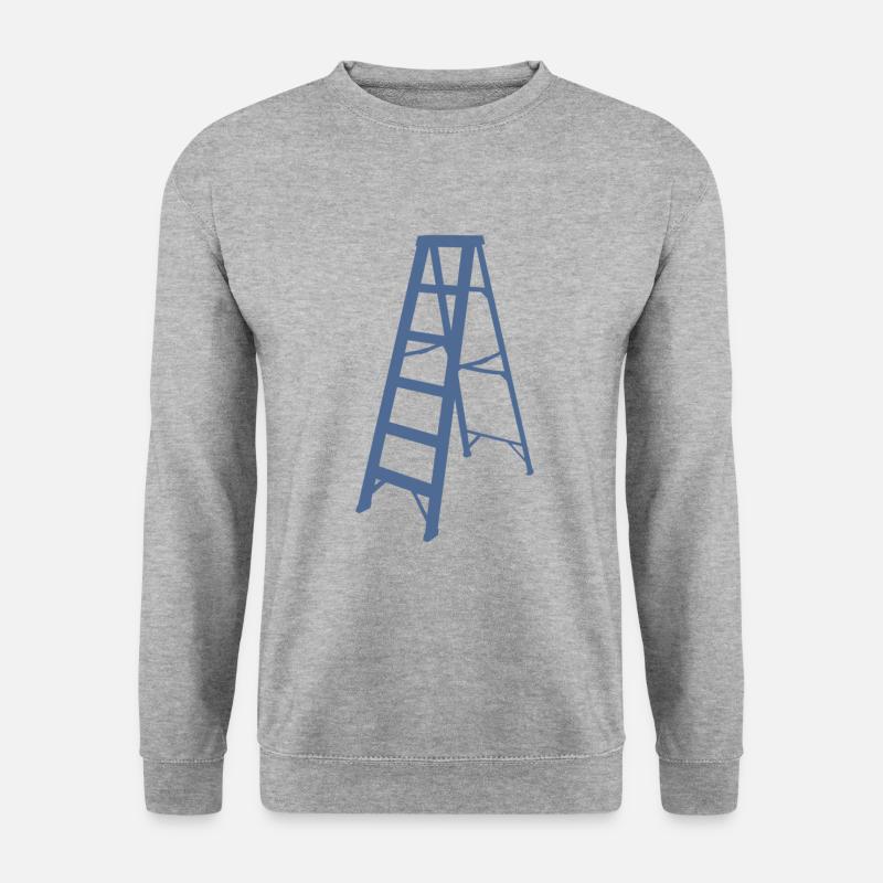 Leiter - Unisex Pullover - Weißgrau meliert