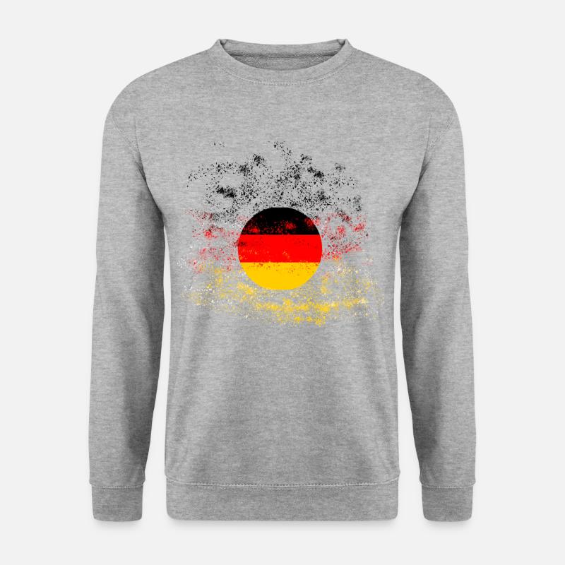 Allemagne - Sweat-shirt Unisexe - gris chiné