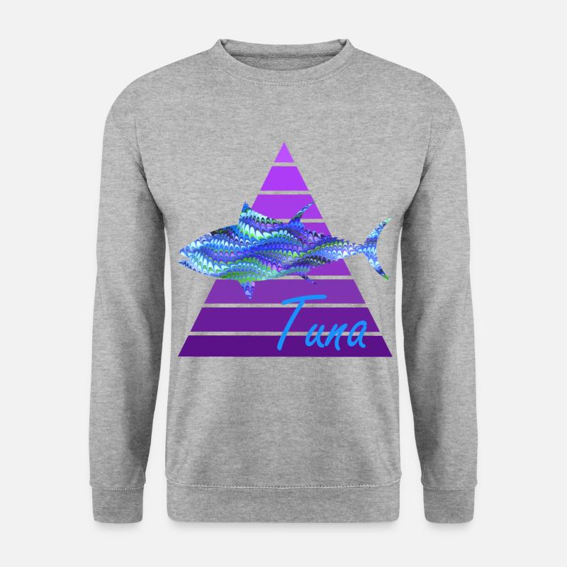 tuna e 103 - Unisex Sweatshirt - salt & pepper