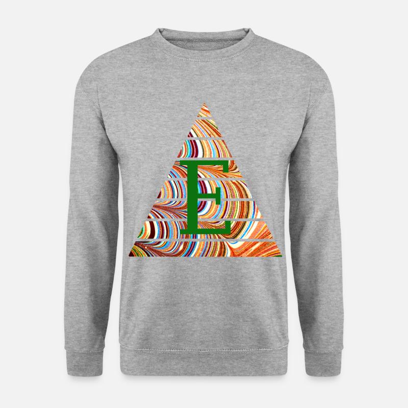 Triangle E 56 E - Sweat-shirt Unisexe - gris chiné