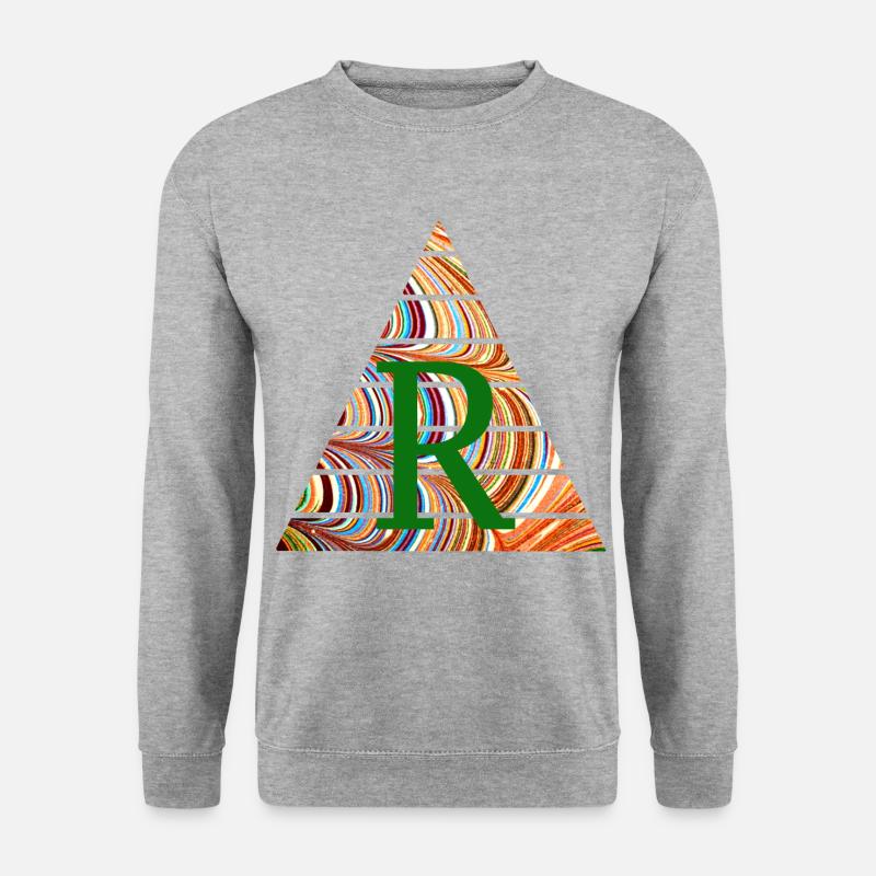 Dreieck E 56 R - Unisex Sweatshirt - salt & pepper