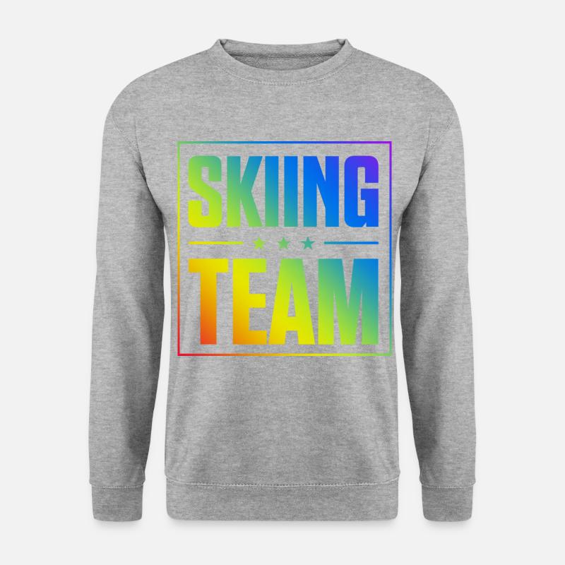 Skiing Team - Unisex Sweatshirt - salt & pepper
