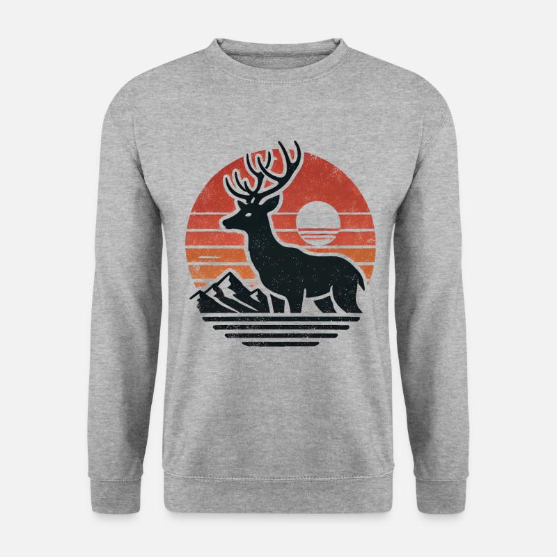 Deer - Unisex Sweatshirt - salt & pepper