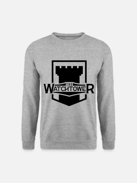 Zeugen Jehova Wachturm Zeitschrift Religion - Unisex Pullover - Weißgrau meliert