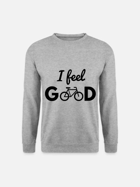 Vélo, vélo, vélo, vélo, vélo, sport - Sweat-shirt Unisexe - gris chiné