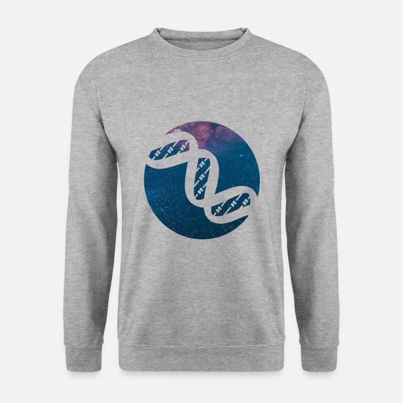 Space DNA - Unisex Sweatshirt - salt & pepper