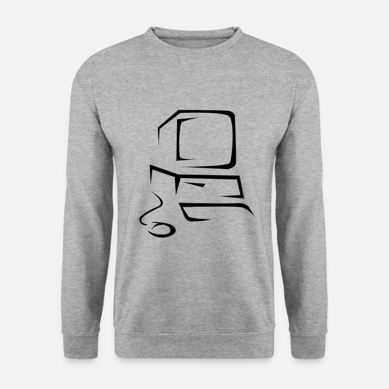 computer - Unisex Sweatshirt - salt & pepper