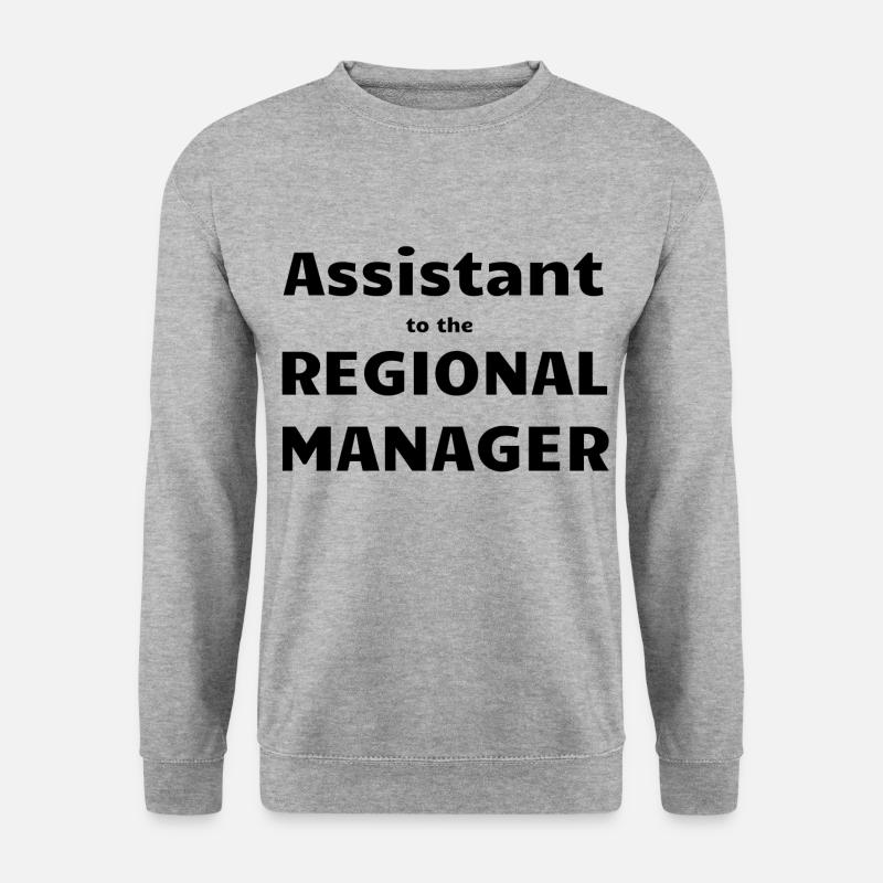 Assistant Regional Manager - Unisex Pullover - Weißgrau meliert