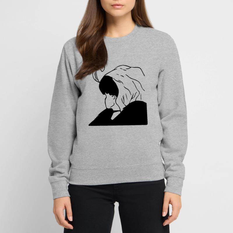 die alte oder junge frau Unisex Pullover