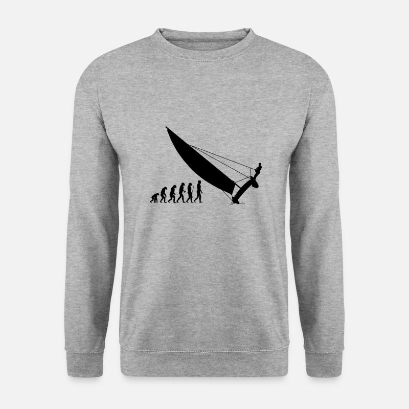 Katamaran - Evolution - Unisex Pullover - Weißgrau meliert