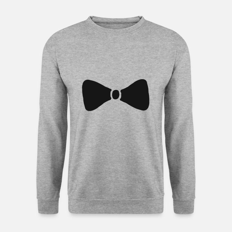 Fliege Anzug Schick Geschenk - Unisex Sweatshirt - salt & pepper