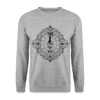 Dawn - Kingdom Hearts - Black - Unisex Sweatshirt - salt & pepper - Front - Alina (178cm) & Michal (187cm)