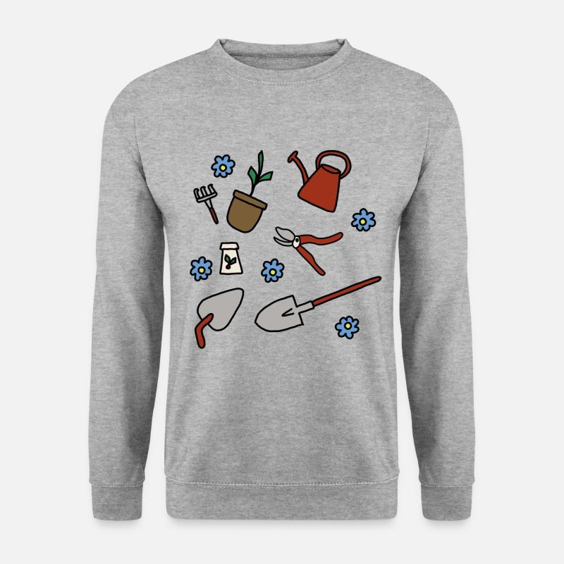 Florist - Unisex Pullover - Weißgrau meliert