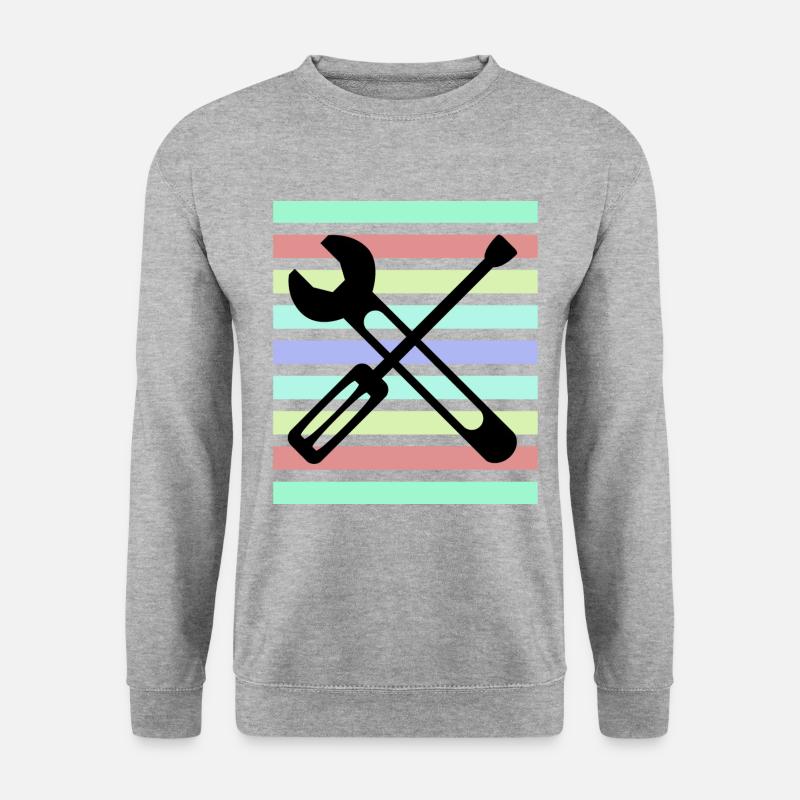 Conception d'outils Sunset - Sweat-shirt Unisexe - gris chiné