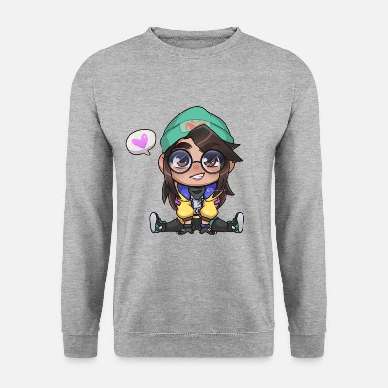 Killjoy mignon - Sweat-shirt Unisexe - gris chiné