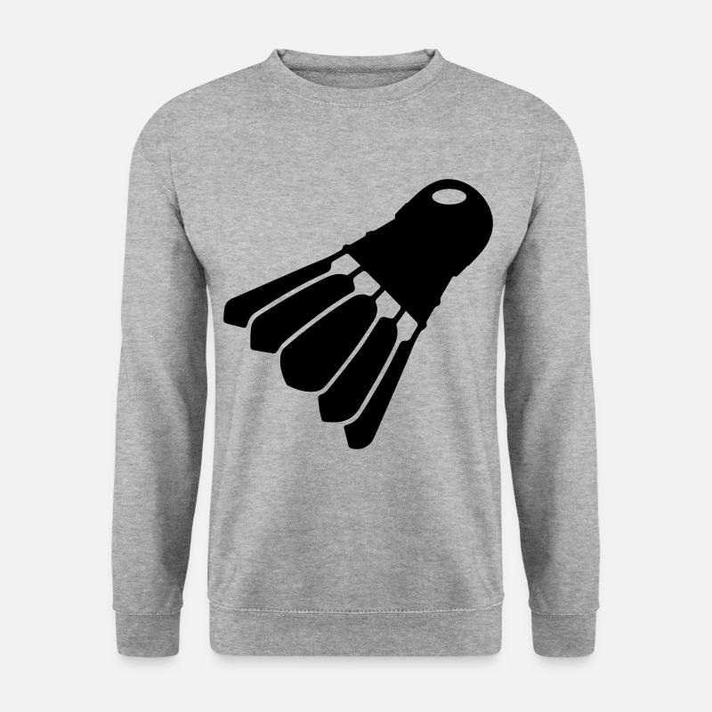 badminton - Unisex Sweatshirt - salt & pepper
