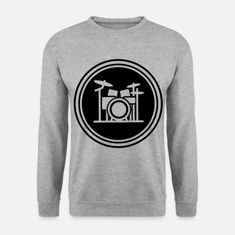 Percussion - Sweat-shirt Unisexe - gris chiné