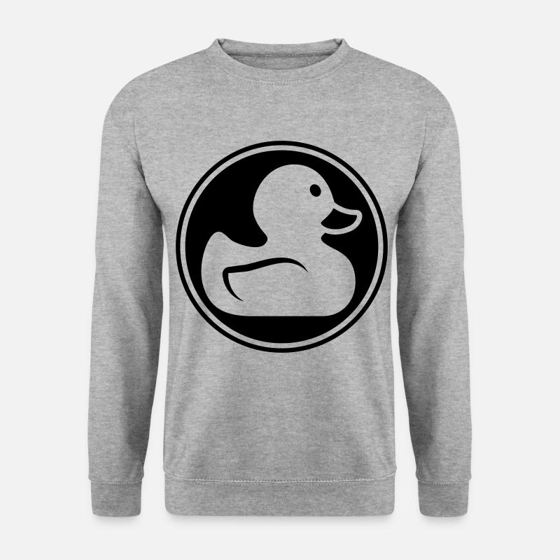 Duck Icon - Unisex Sweatshirt - salt & pepper