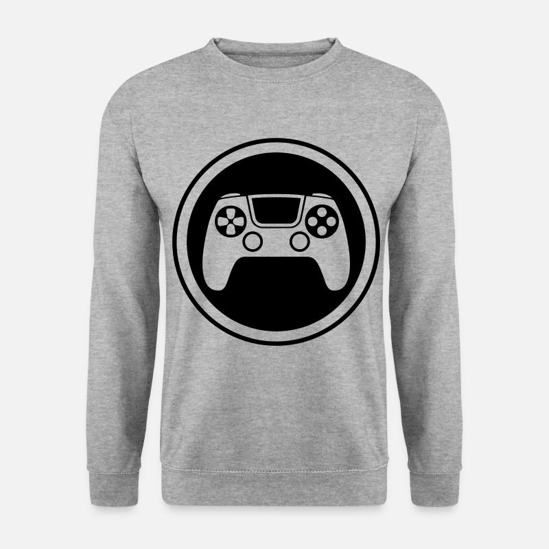 Gamepad Symbol Controller - Unisex Sweatshirt - salt & pepper