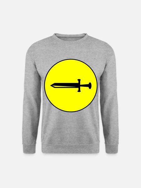 Icône d’épée - Sweat-shirt Unisexe - gris chiné