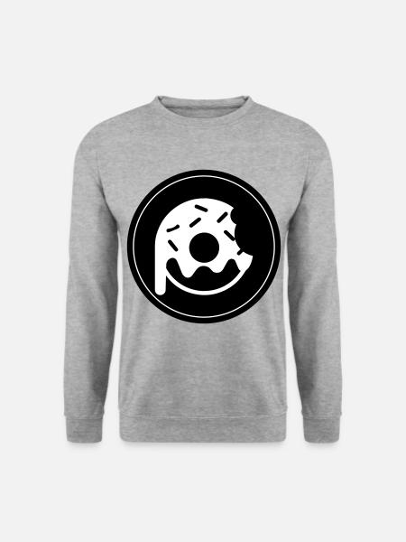 Donut Symbol - Unisex Sweatshirt - salt & pepper