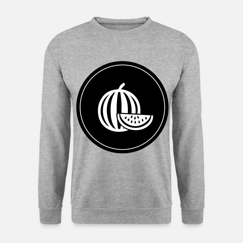 Fruit du melon - Sweat-shirt Unisexe - gris chiné