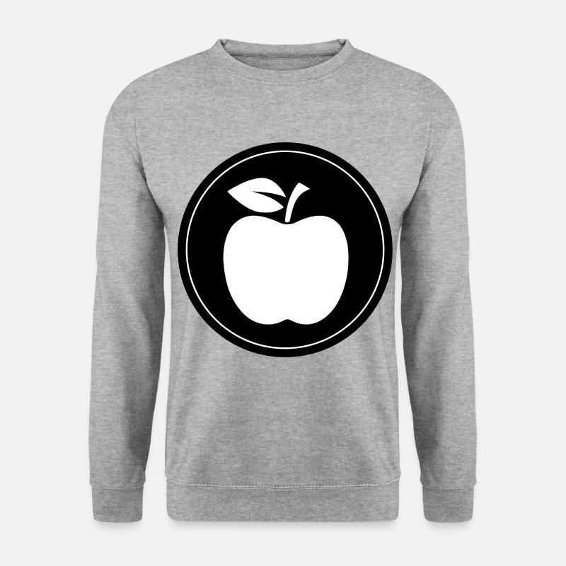 Apple Symbol - Unisex Sweatshirt - salt & pepper