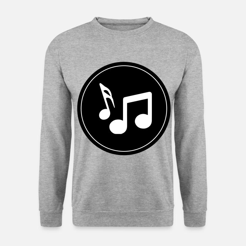 Musical notes - Unisex Sweatshirt - salt & pepper