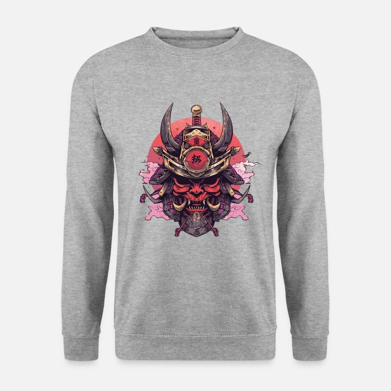 Ancient Samurai Warrior - Unisex Sweatshirt - salt & pepper