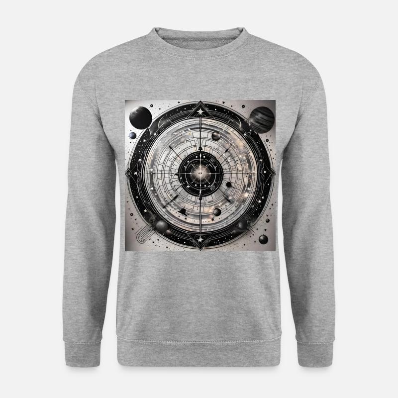 Galaxy's Edge - Interstellar Dartboard - Unisex Sweatshirt - salt & pepper