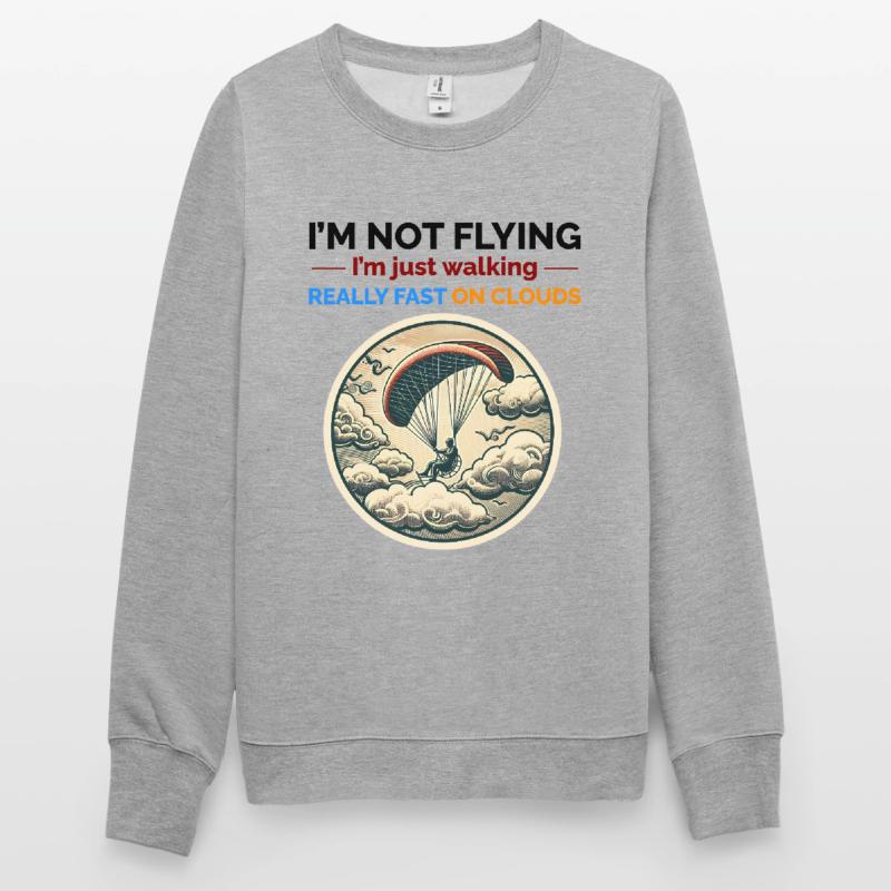 Paramotor Pilot Paramotoring Powered Paraglider Unisex Sweatshirt