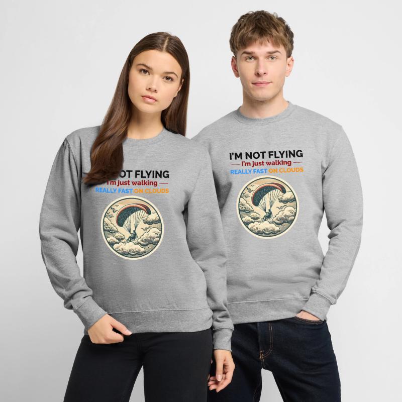 Paramotor Pilot Paramotoring Powered Paraglider Unisex Sweatshirt