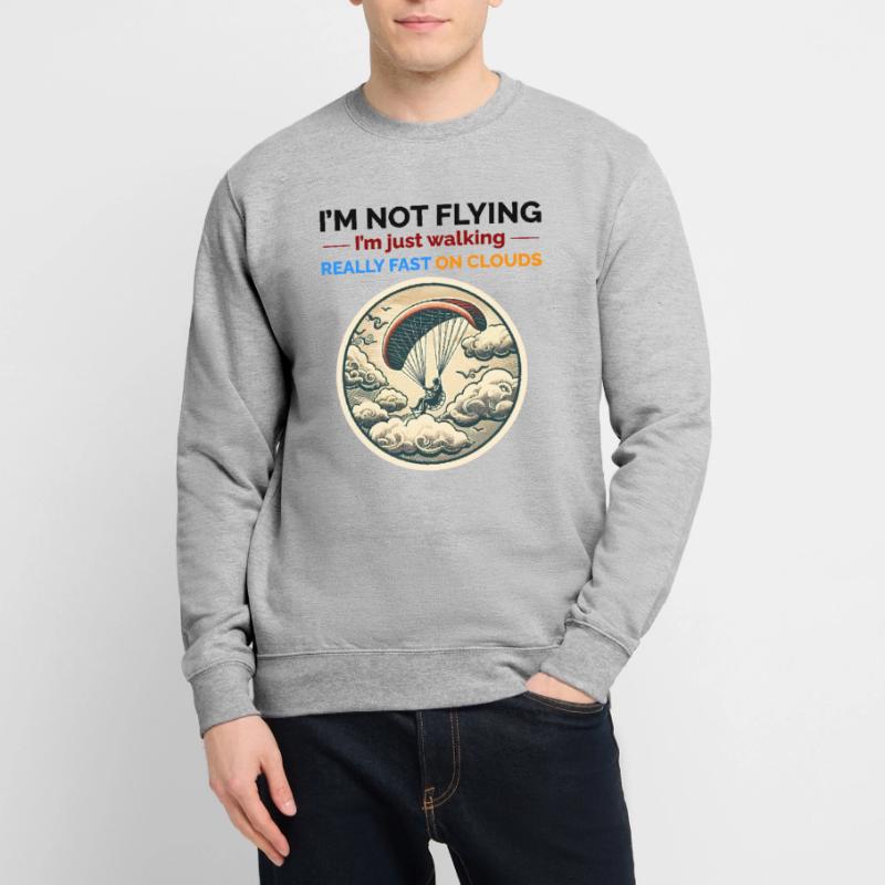 Paramotor Pilot Paramotoring Powered Paraglider Unisex Sweatshirt