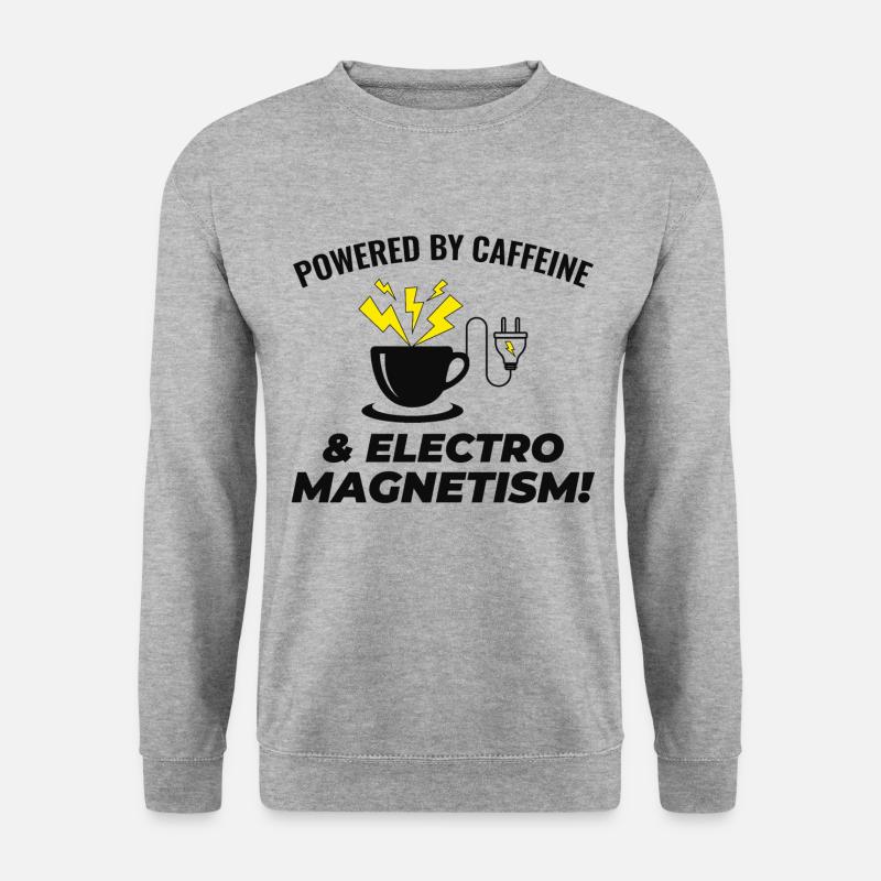 Electrician Coffee Electrical Technician Engineer - Unisex Sweatshirt - salt & pepper