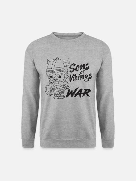 VIKING - VIKINGER - Sweat-shirt Unisexe - gris chiné