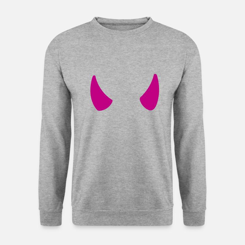Cornes - Sweat-shirt Unisexe - gris chiné