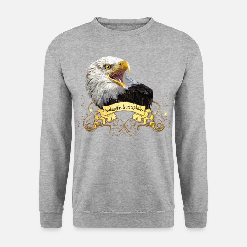 Bald eagle - Unisex Sweatshirt - salt & pepper