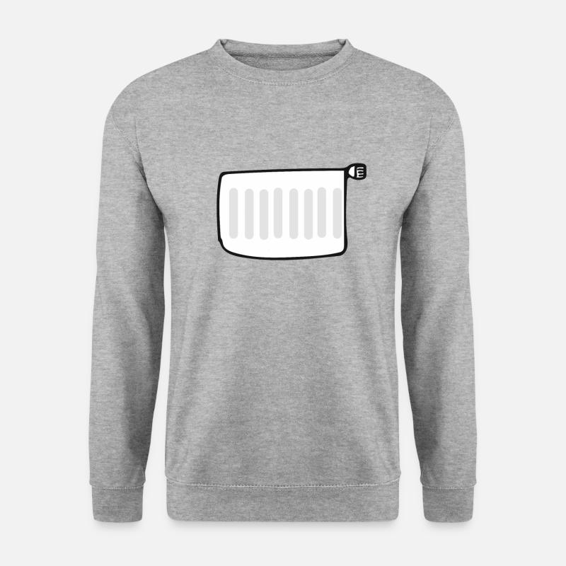 chauffe-eau - Sweat-shirt Unisexe - gris chiné