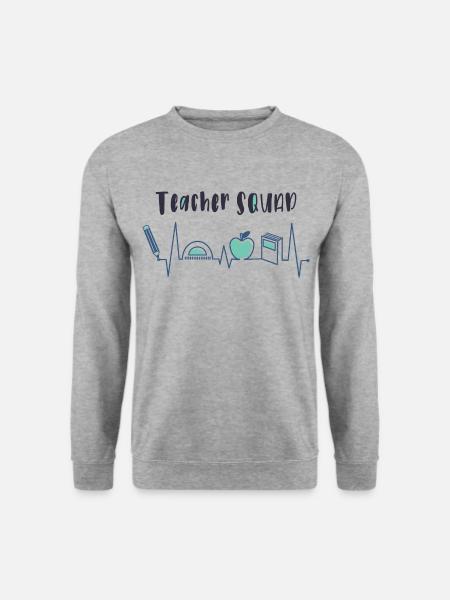 Teacher Squad - Unisex Sweatshirt - salt & pepper
